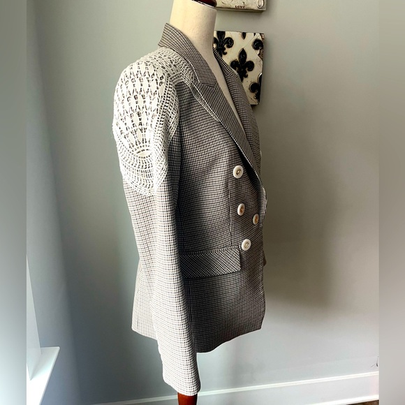 Veronica Beard plaid Dickey jacket! - Picture 2 of 4